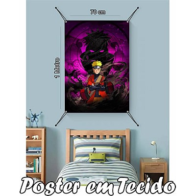 Bandeira Decorativa Naruto.Mod1